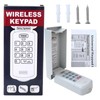 Garage Door Opener Wireless Keyless Keypad Universal Fit for Master