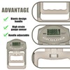 Digital Hand Strength Gauge, 90 kg / 200 lbs Grey