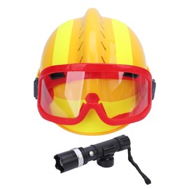 Rettungshelm mit Licht für Verkehrsunfälle, Arbeiten Im Freien in der Höhe, Schutzhelm (YELLOW)