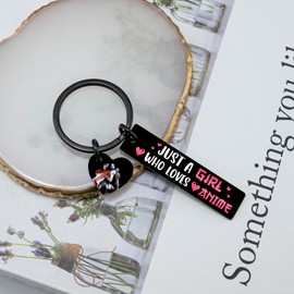OEHEDOU Anime Gifts For Girls Just A Girl Who Loves Anime Kawaii Anime Merch Amine Stuff For Girls Keychain Gifts For Anime Lovers Cool Anime Gifts For Teen Girls Anime Lover Gifts Girls Anime Gifts