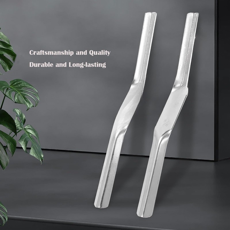 2 PCS Brick Jointer Tool Double End Steel Mortar Finishing
