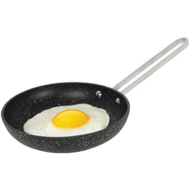 Starfrit The Rock Non-Stick 6-Inch (16 cm), Extra Thick Forged Aluminum Fry Pan with Stainless Wire Handle - Dishwasher safe