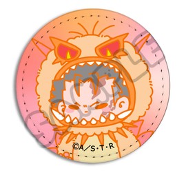 TV Anime "Katekyo Hitman Reborn!" (XANXUS) Vol. 2 Leather Badge [Round] M SI