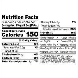 Silk Shelf-Stable Soymilk Singles, Very Vanilla, Dairy-Free, Vegan, Non-GMO Project Verified, 8 oz., 18 Pack