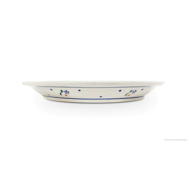 Bunzlauer Keramik Flat Plate Shape 2 Diameter 24.8 cm Height