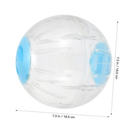 Kisangel Fun Exercise Ball for Small Pets Hamster Running Toy Pet Supplies for Hamsters Rats Gerbils Squirrels