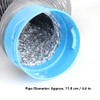 QANYEGN Air Ventilation Tube, Flexible Aluminum Ducting, Heavy Duty Puncture