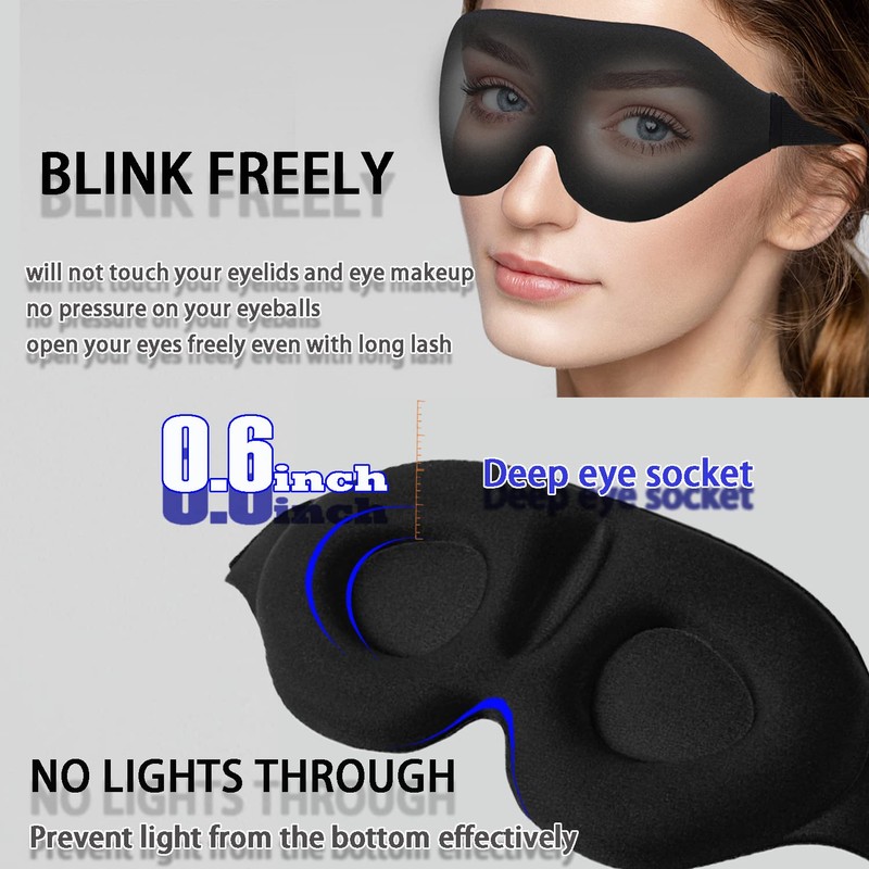 Eye Mask for Lash Extensions, Eyelash Sleeping Mask for Extensions,