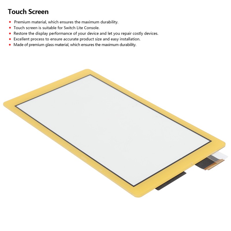Touch Panel Replacement Screen Glass Compatible for Switch Lite Console
