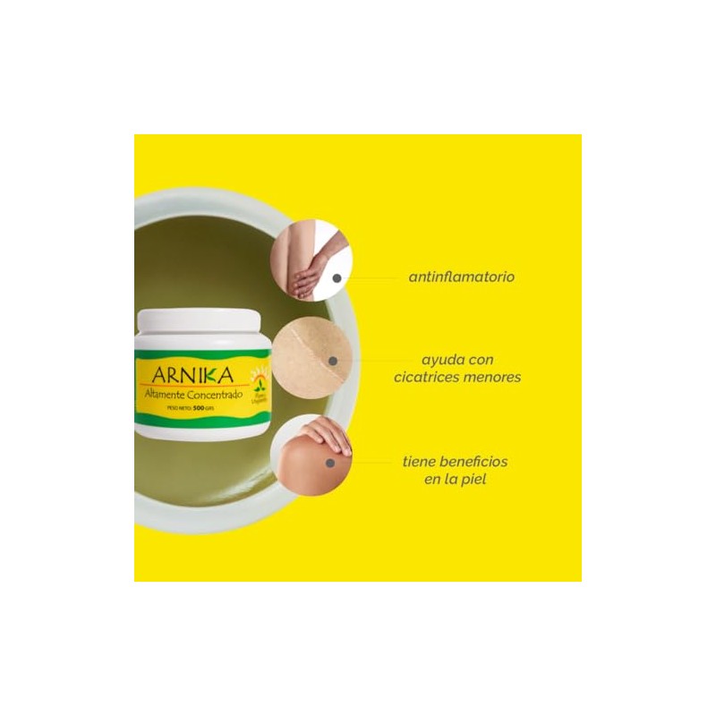 Pomada Árnica Altamente Concentrada Crema Corporal Alivio Anti Calambres Musculares