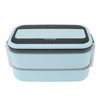 Lunch Box Double Layer Microwave Safe Leakage Proof Stainless Steel