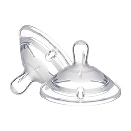 Chicco Ajustables, Natural Feeling Set De 2 Tetinas Fast Flow Para Bebés 6 Meses Unisex Baby, Claro, Meses Paquete De