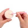 200 Stück Einweg-Lippenpinsel, Make Up Lippenstift Pinsel, Schminkpinsel, Lippenapplikator Werkzeug