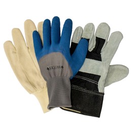 Bramley & Sage Briers Men’s Multi-Use Triple Pack Gardening Gloves Large
