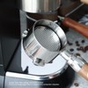 51mm Bottomless Portafilter 3 Ear Stainless Steel Wood Handle Detachable