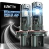 BEAMTECH H13/9008 Light Bulbs, G-XPower Chips 500% Brighter 6500K White