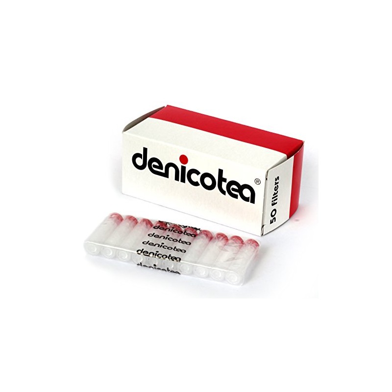 Denicotea Standardfilter f&uuml;r Zigarettenspitze, 50 St&uuml;ck