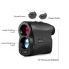 SEIWEI Black Portable Laser Distance Finder High Precision Telescope 6X