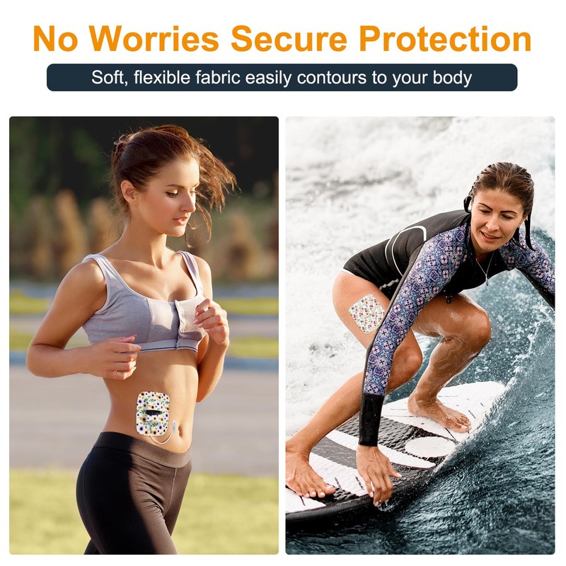 Kuruyo 35Pack Tandem Mobi Adhesive Sleeve Pocket Waterproof & Sweatproof