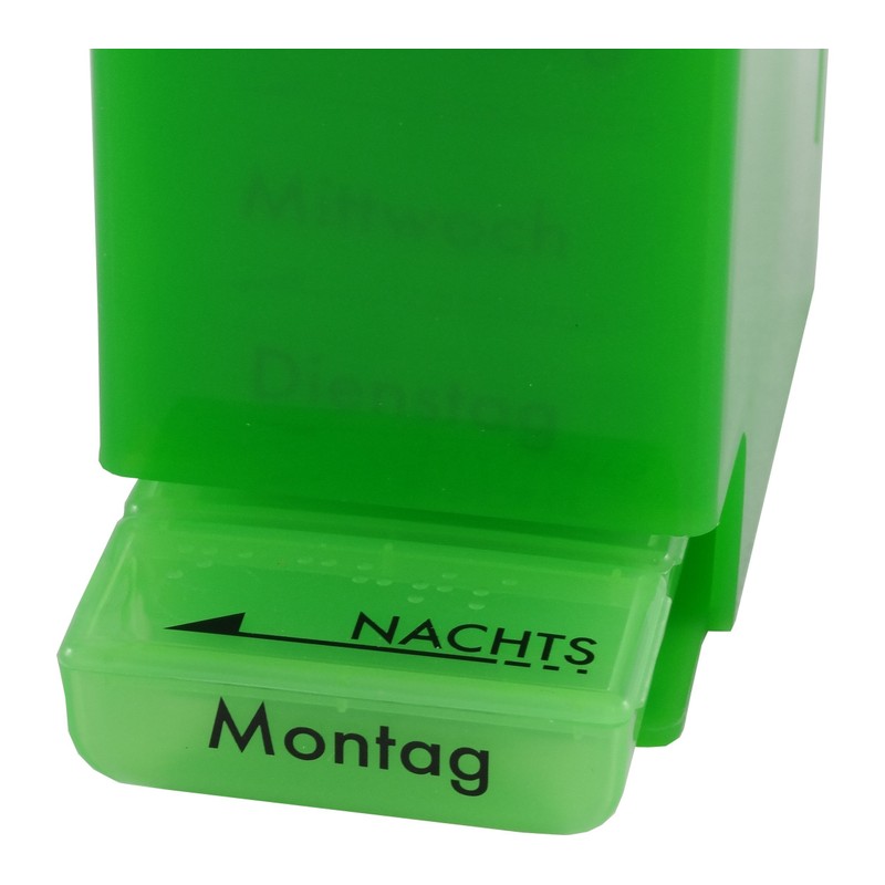 Dr. Junghans Medical Medication Dispenser 7 Days with Braille Design
