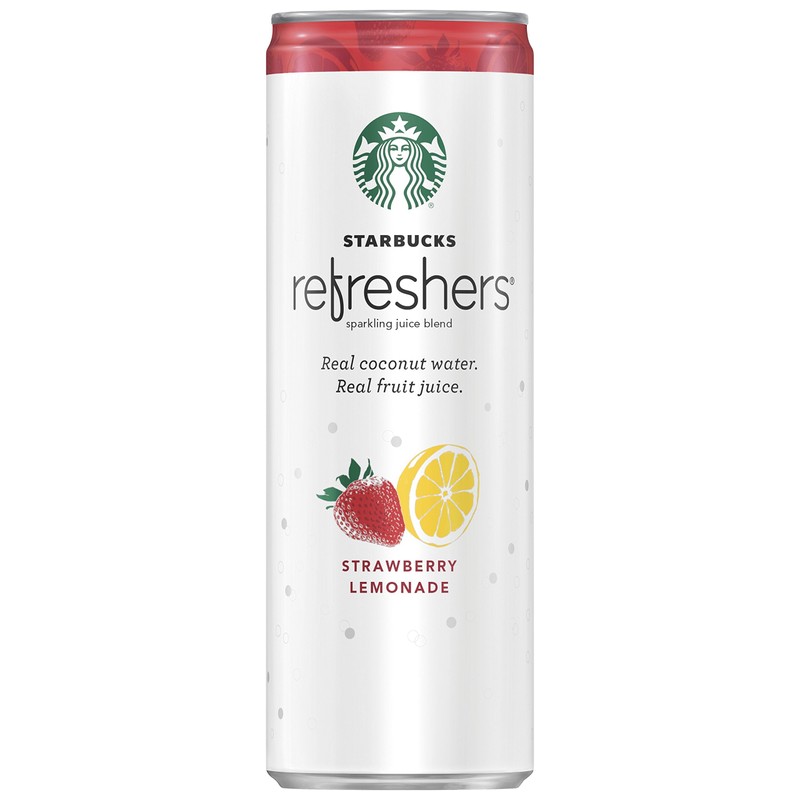 Starbucks Refreshers, 3 Flavor Variety Pack (Peach,Cherry, Stw Lmd), 12