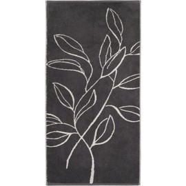 Cawö Atelier Floral 6239 Hand Towels Basalt 77