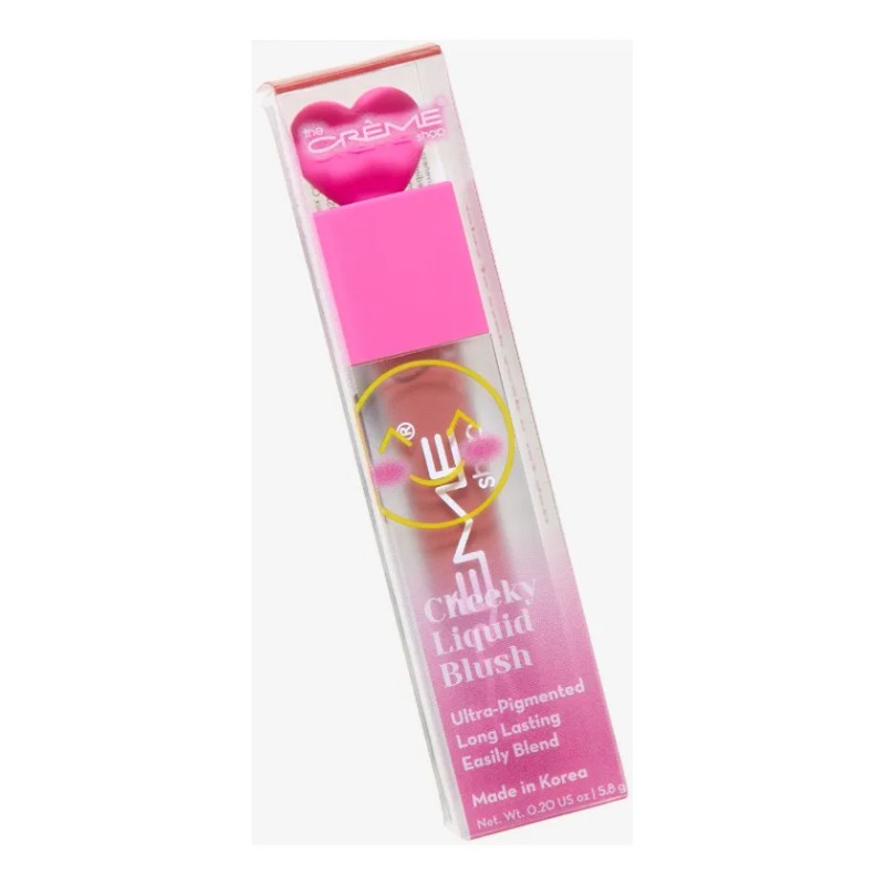 Rubor Liquido The Creme Shop Cheeky Liquid Blush Berry Glaze