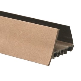Frost King Thermoplastic Door Bottoms, 1-3/4"x36" Long, Brown, Slide-on Door Bottom/Stop