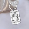 Grandson Granddaughter Keychain Gifts from Grandma Grandpa for Birthday Graduation