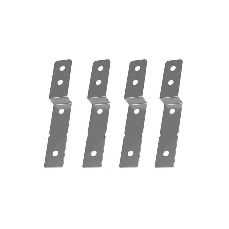 4 Pcs DWBRACKIT1 Dishwasher Side Mount Bracket Kit for Electrolux