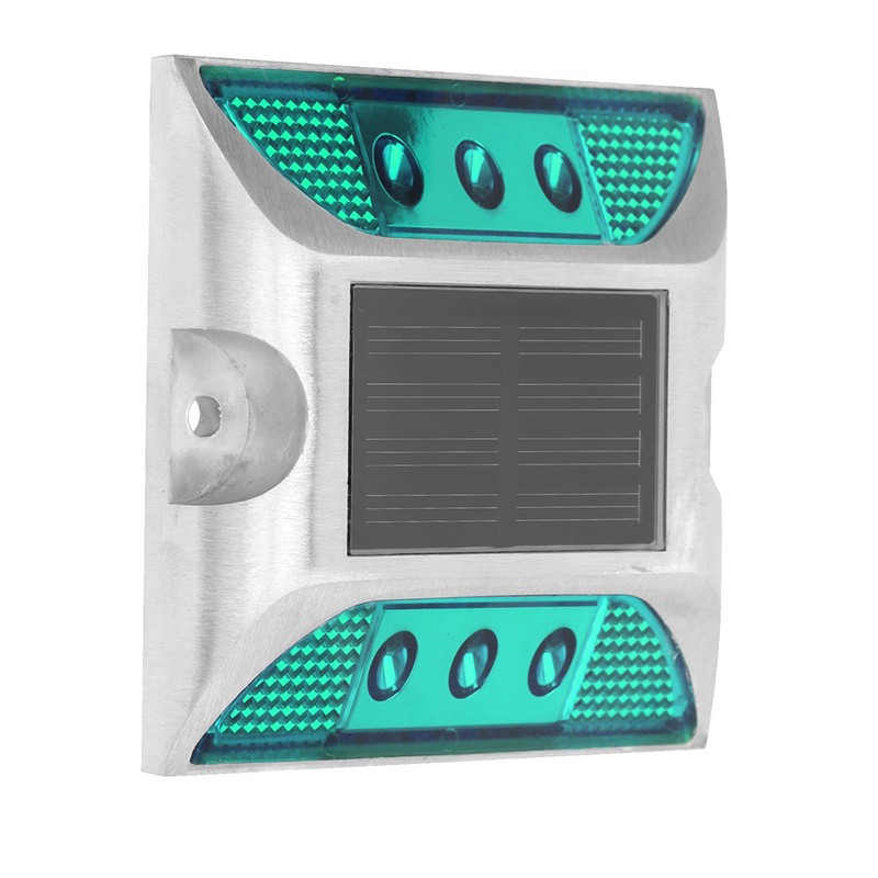 LED Solar Power Ground Marker Lights Waterproof Outdoor Driveway Road