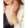 Dainty Gold Chain Bracelets for Women Layered Bracelet Simple Sparkle