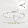 KOLSTRAW To My Best Bonus Mom Infinity Heart Bracelet, Step