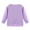 zarmfly Toddler Girl Clothes Long Sleeve Pony Sweatshirt Purple Pants