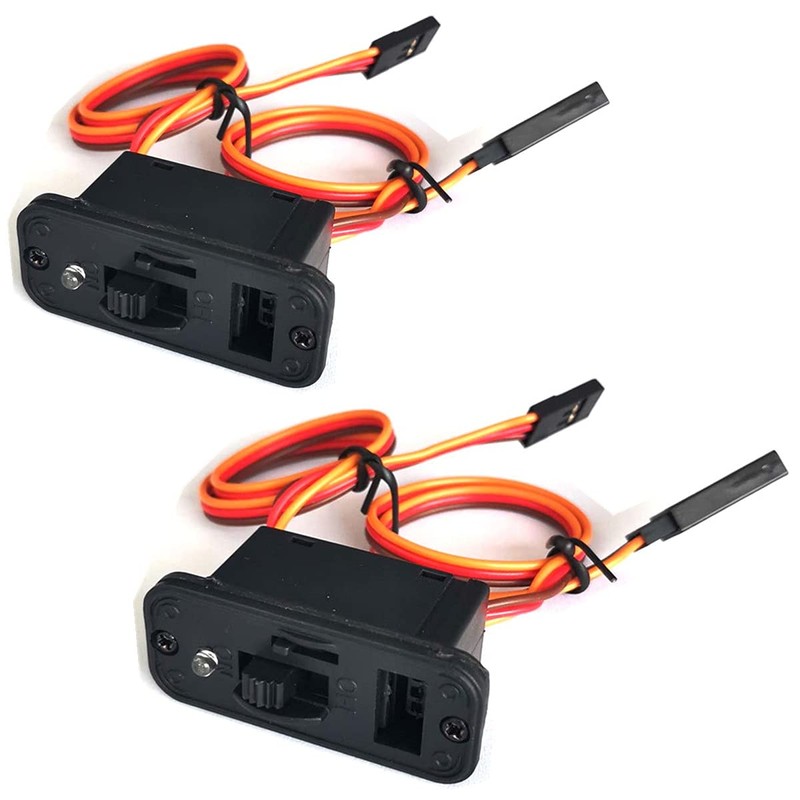 DEVMO 2 Pack JR Style Heavy Duty On/Off Switch with
