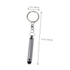 Operitacx 5Pcs Portable Touch Screen Stylus Pens Keychain Compatible with