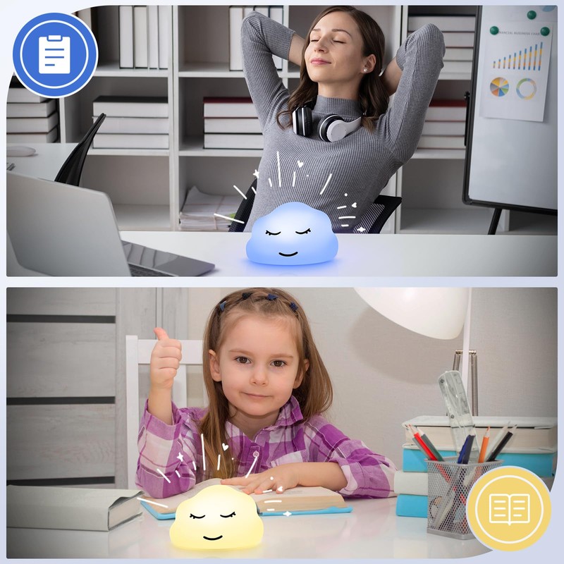 Breathing Lamp Guided Visual Meditation Tool for Mindfulness,Anxiety Relief&Calm Your