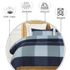 Amsons Quilt Cover Set – Blue Doona Cover - King