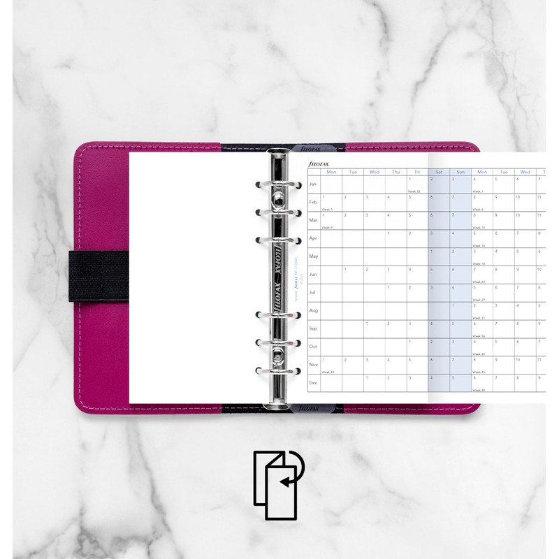 Filofax Personal Horizontal Year Planner 2027