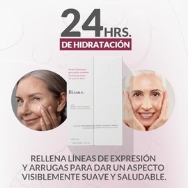 Serum Antiedad | Con Ácido Hialurónico, Péptidos y Regaliz | Minimiza Arrugas, Líneas de Expresión y Manchas | Fórmula Vegana y Regeneradora para Pieles Maduras | Biune. | 30 ml