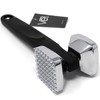 Vel. Non-Slip Double Side Meat Tenderizer Hammer Pounder - Heavy