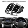 1 Pair Center Console Air Vent Outlet Grille Improve Air