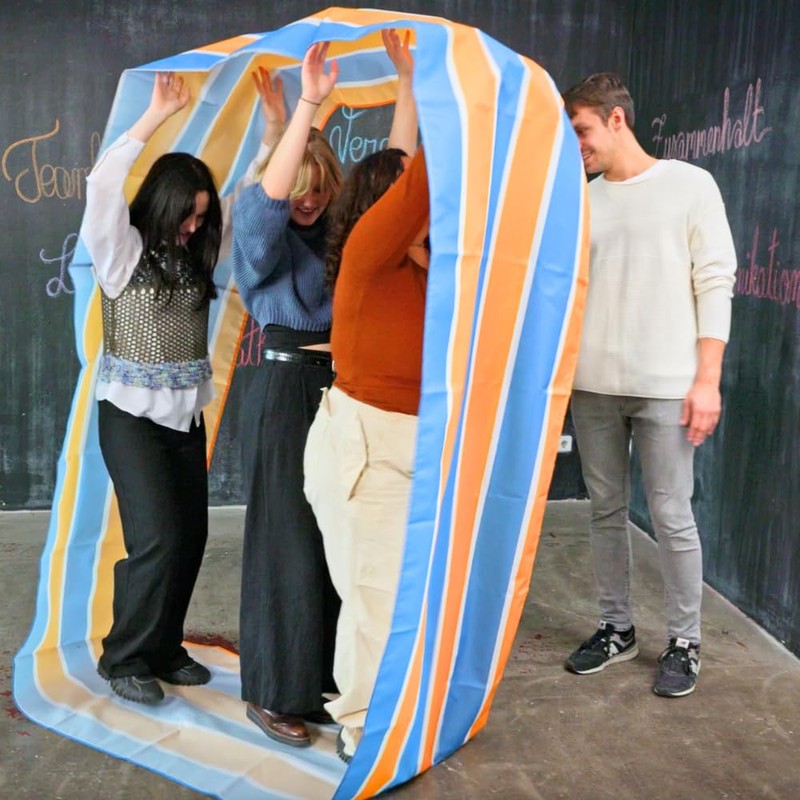 ideen.kollektiv Treadmill Run Mat Running Mat Walkingloop Cooperation Game Team