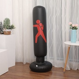 Home air sandbag for children and adults boxing standing punching bag / 가정용 공기 샌드백 어린이 성인 복싱 스탠딩 펀치백