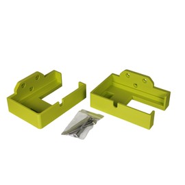 1+ Compatible Wall Mount Tool Holder, 14 cm x 9.5 cm x 3.5 cm, Lime Green