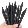 Bribobo 8 Pack Ballpoint Pens Retractable No Bleed Black Click
