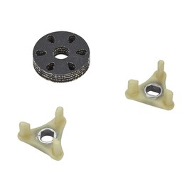 Whirlpool 285852A OEM Top Load Washer Motor Coupler, Black and White