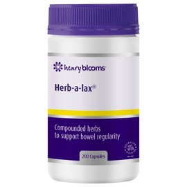 Henry Blooms Herb-a-lax Laxative Cap X 200