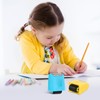 2pcs Dashed Handwriting Lines Practice Roller Stamps Self Inking Line