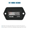 Runleader DC4.5 to 60V Hour Meter, Working Data Storage, Waterproof